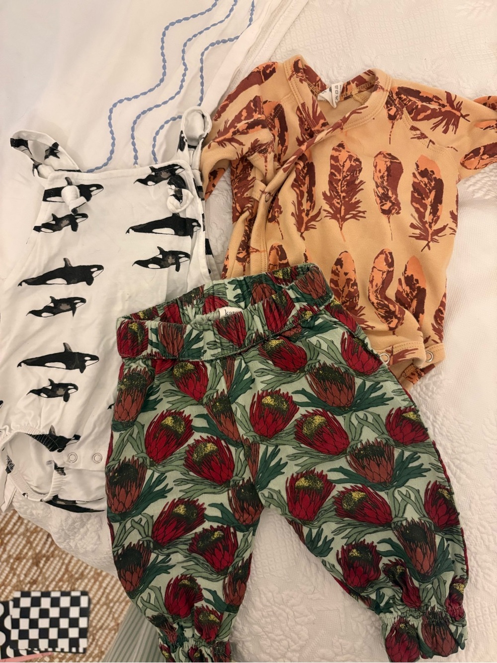 Kate Quinn bundle- adorable colorful nature prints. All 3-6 month